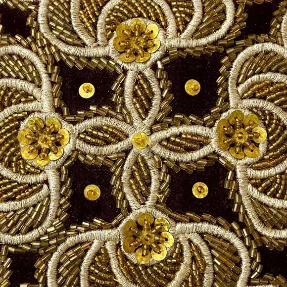 Vintage Traditional Embroidered Multicolor Uzbek Tajik Tubeteika Skullcap Hat - Picture 4 of 5